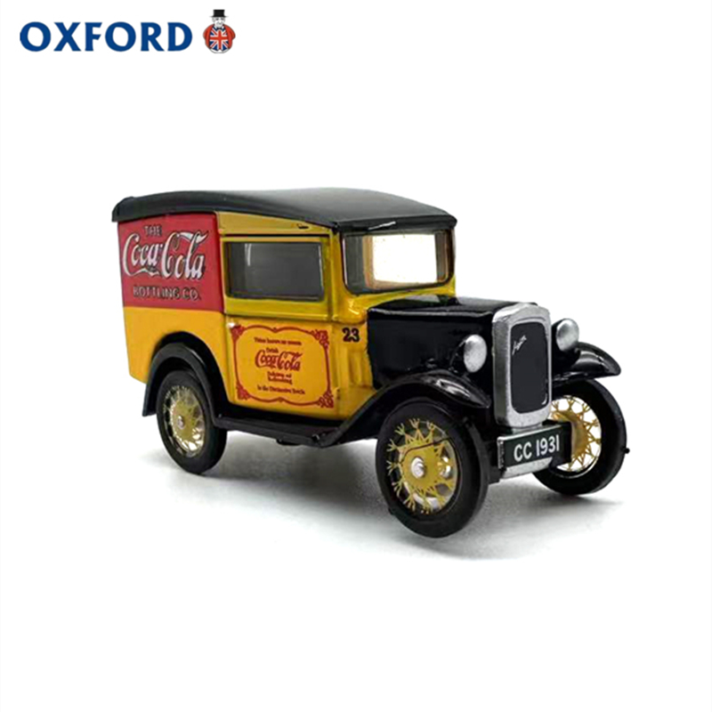 Vintage Collectible Classics - オックスフォード 1:76 スケールダイキャスト合金オースティン 7 おもちゃヴィンテージカーモデルクラシックノスタルジア大人のお土産ギフト静的ディスプレイ