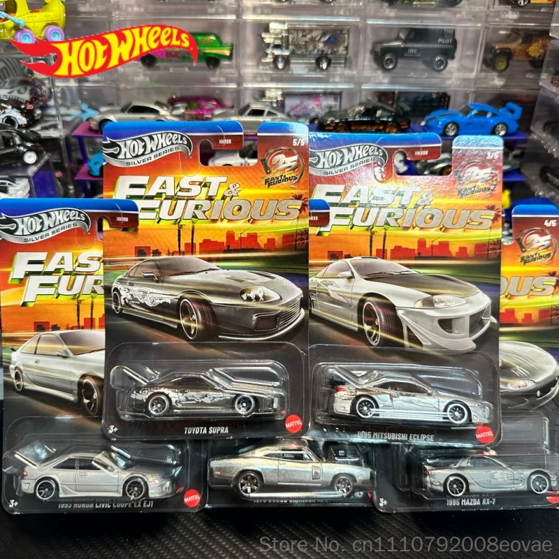 Mattel Collectible & Vintage Dolls - 2026年ニューホットウィールシルバーシリーズ高速車モデル ホンダ ダッジチャージャー 三菱 エクリプス コレクタブルホビーモデル