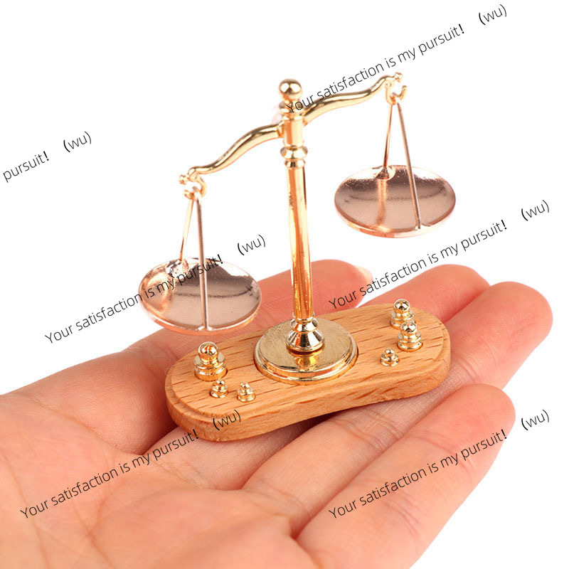 Vintage Collectible And Vintage Dolls - ミニバランスヴィンテージヴィンテージノスタルジックモデルオーナメント 1:12 ドールハウスアクセサリーポケット DIY コレクションアクセサリー