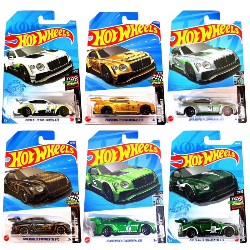 Mattel Collectible & Vintage Dolls - ホットホイールズ マテル 2018 ベントレー コンチネンタル GT3