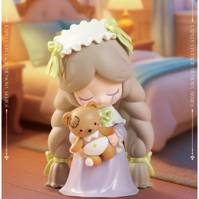 Vintage Collectibles Toys - Laplly ヴィンテージメモリーシリーズブラインドボックスかわいいアクションフィギュアおもちゃかわいいアニメフィギュア人形おもちゃギフト