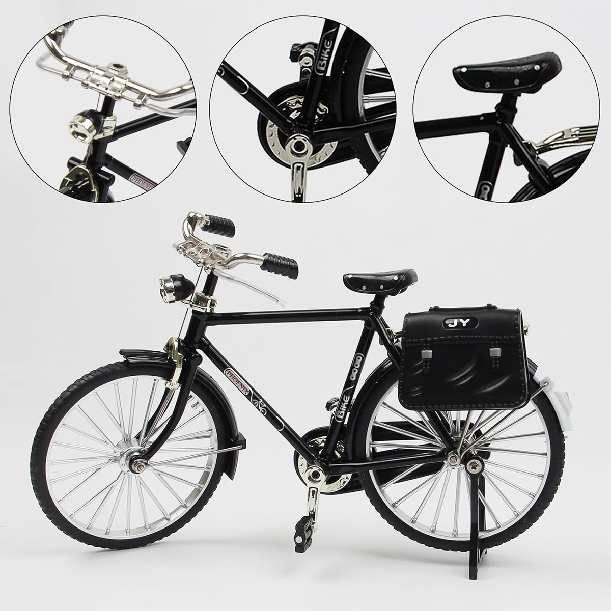 Vintage Collectibles Toys - 合金レトロ自転車ミニモデルヴィンテージクラシックバイクオーナメントデスクトップ装飾品コレクタブルおもちゃ