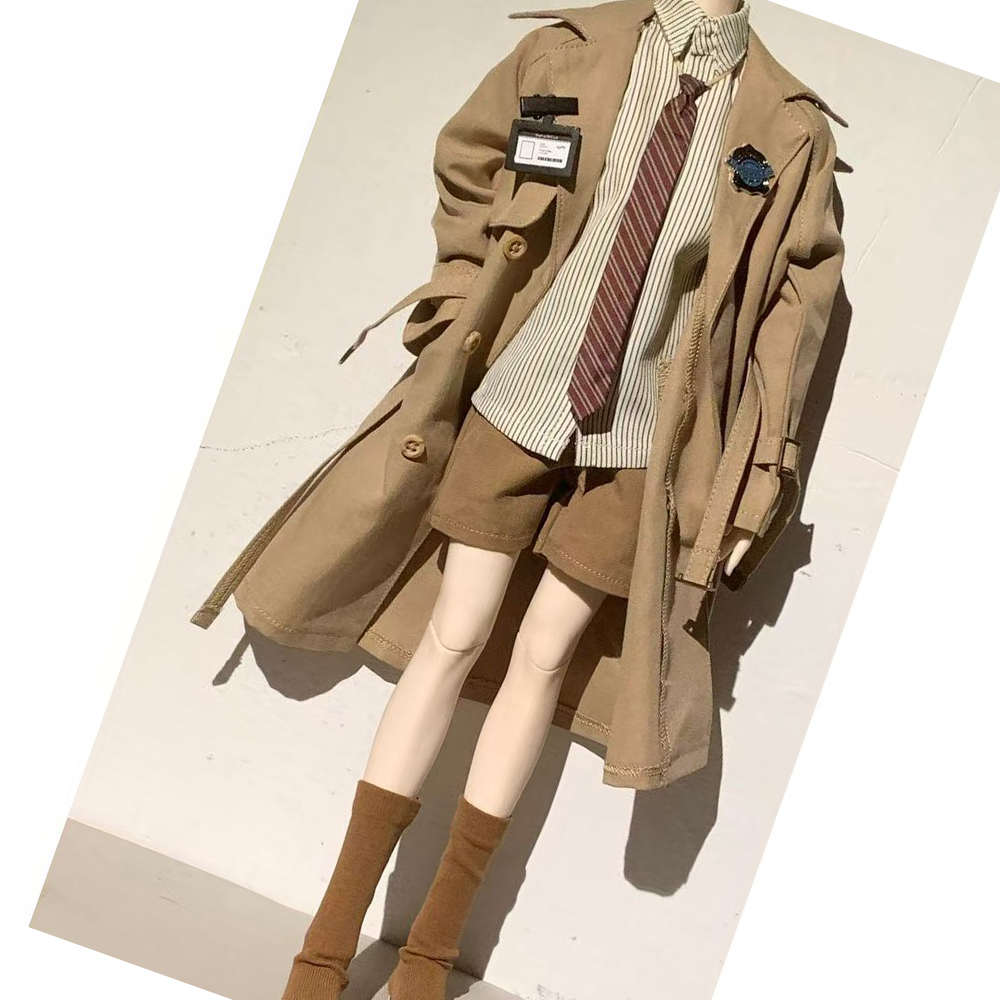 1/4 45cm男性BJDドール用ヴィンテージ探偵風ウインド - Vintage Collectible And Vintage Dolls のレビューと価格