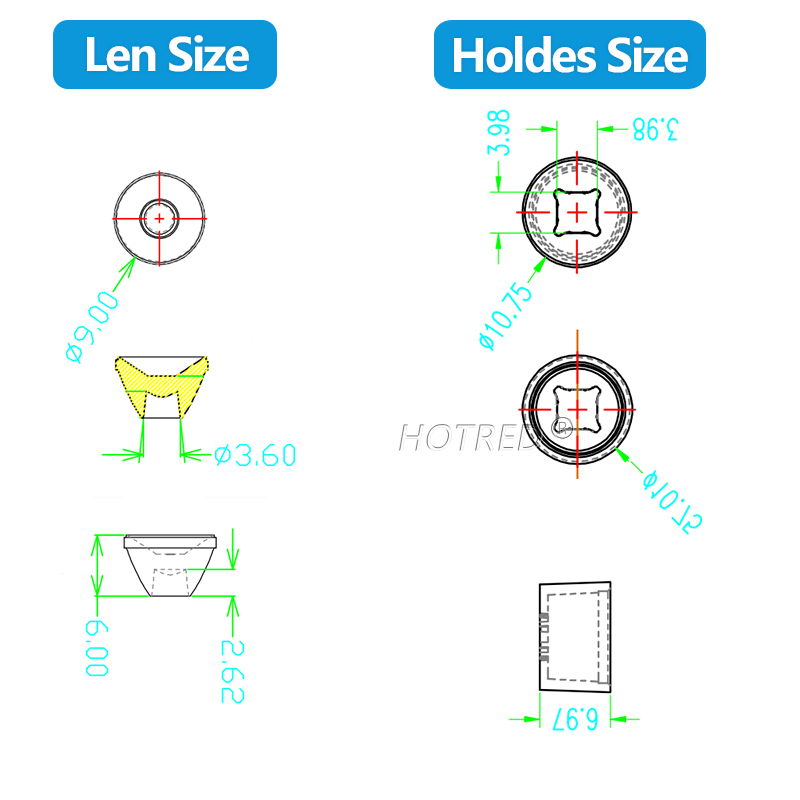 3535光反射レンズ,LEDライト,1w 3w 5w xpe - Darkroom Enlarger Lens のレビューと価格