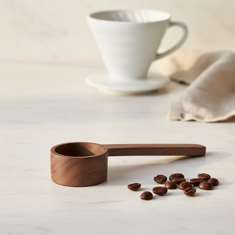木製コーヒー計量スプーン ヴィンテージ風 人間工学に基づいた - Vintage Collectible Spoons のレビューと価格