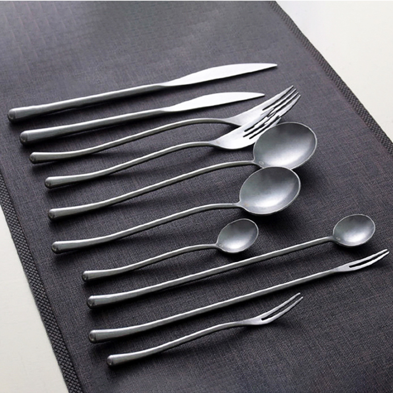 レトロなステンレス鋼のカトラリー,304,洋裁ディナーナイフ - Vintage Collectible Spoons のレビューと価格
