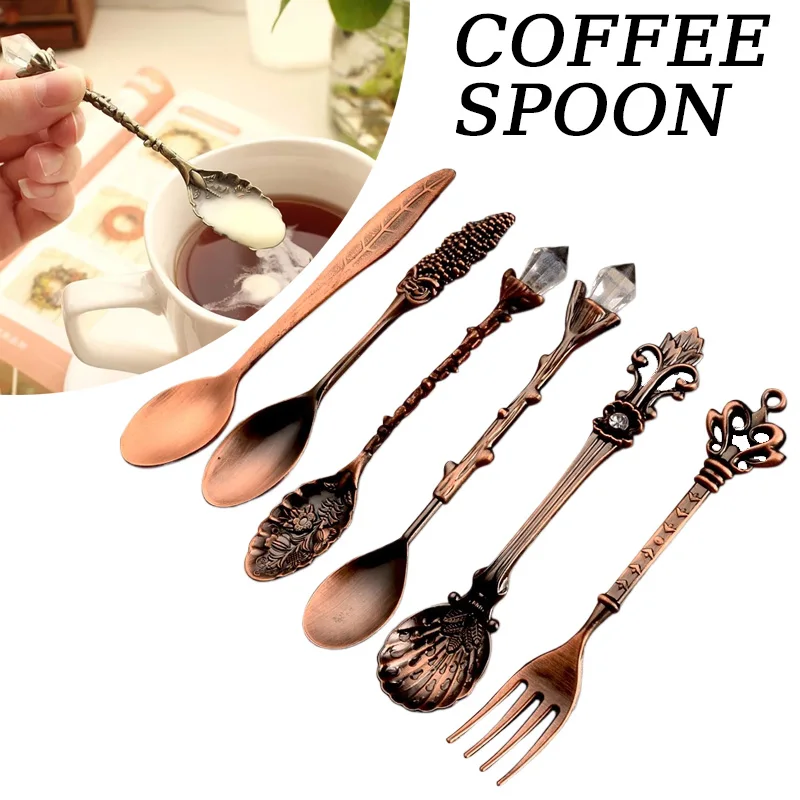 6 個セットアイスクリームスプーンジャムスプーンデザートスプ - Vintage Collectible Spoons のレビューと価格