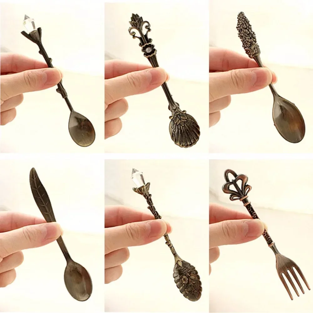 6 個セットアイスクリームスプーンジャムスプーンデザートスプ - Vintage Collectible Spoons のレビューと価格