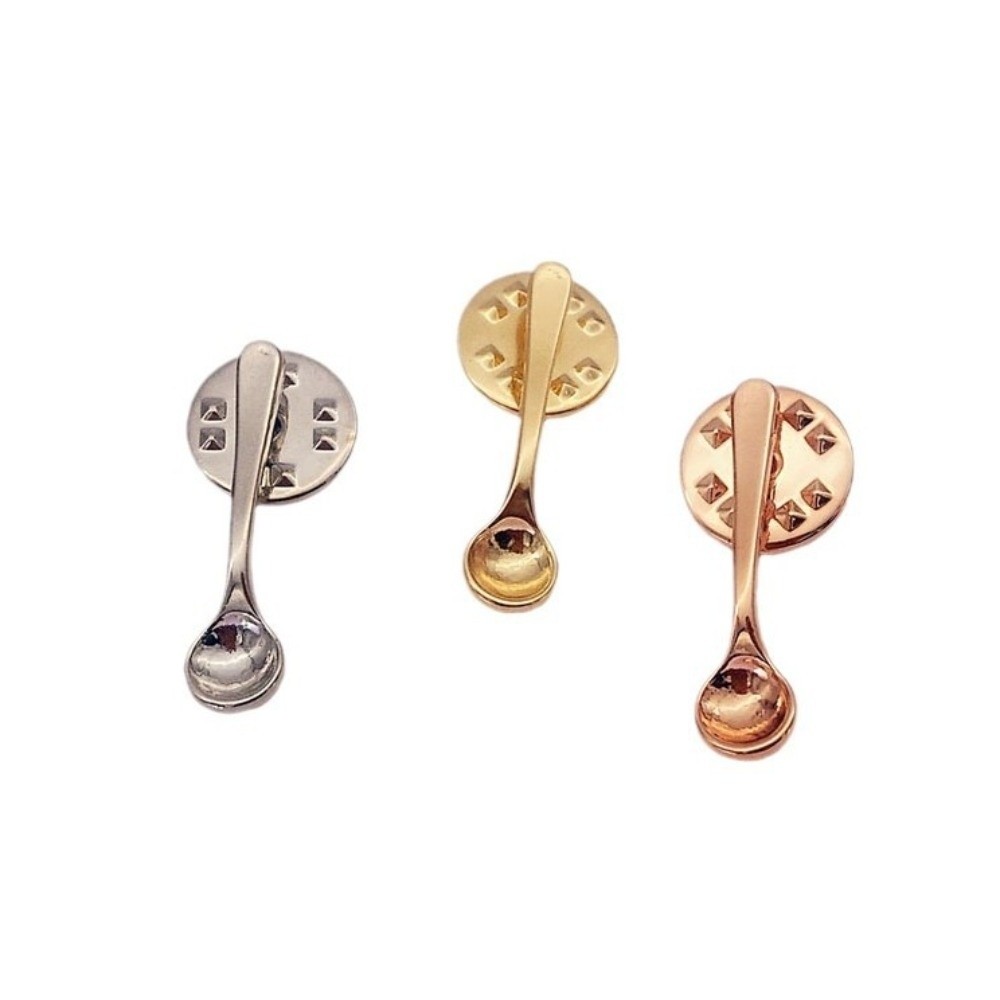 新しい可愛いデザインのスプーンブローチ、クリエイティブなメタ - Vintage Collectible Spoons のレビューと価格