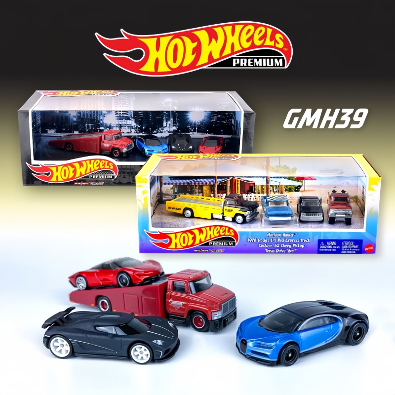 オリジナルホットホイールマテルプレミアム 4 個レーシングチ - Mattel Collectible & Vintage Dolls のレビューと価格