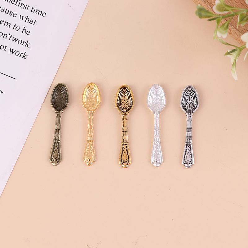 ミニチュアの金属ナイフ,ヴィンテージ,家の装飾アクセサリー, - Vintage Collectible Spoons のレビューと価格