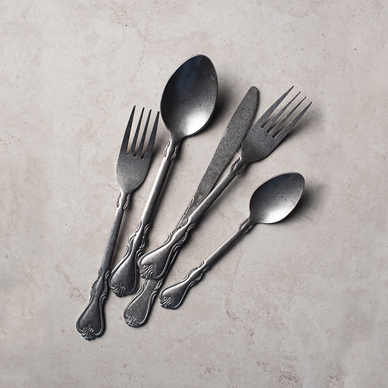 手作りヴィンテージスプーンナイフとフォーク、テーブルシューテ - Vintage Collectible Spoons のレビューと価格
