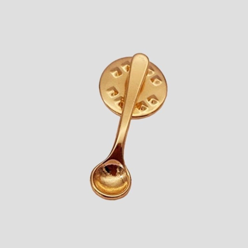 新しい可愛いデザインのスプーンブローチ、小さめサイズ、クリエ - Vintage Collectible Spoons のレビューと価格
