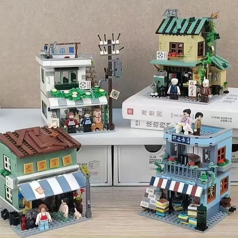 ミニストリートヴィンテージデパートビルディングブロックレトロ - Vintage And Collectible Stores のレビューと価格