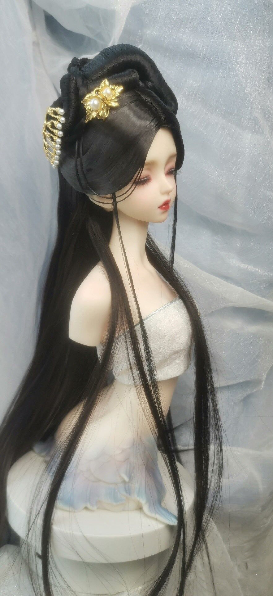 1/4 1/3 BJDドールウィッグ 中国漢服 ヴィンテージ - Vintage Collectible And Vintage Dolls のレビューと価格