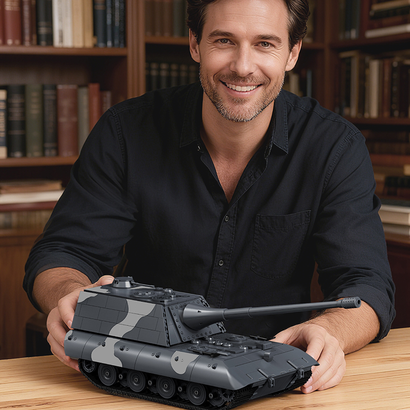 1836ピース MOC 大人向け E-100 戦車駆逐艦モデ - Vintage Collectibles Toys のレビューと価格