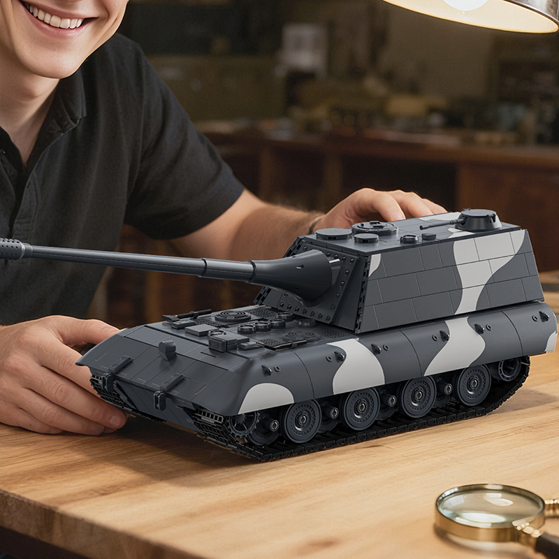 1836ピース MOC 大人向け E-100 戦車駆逐艦モデ - Vintage Collectibles Toys のレビューと価格