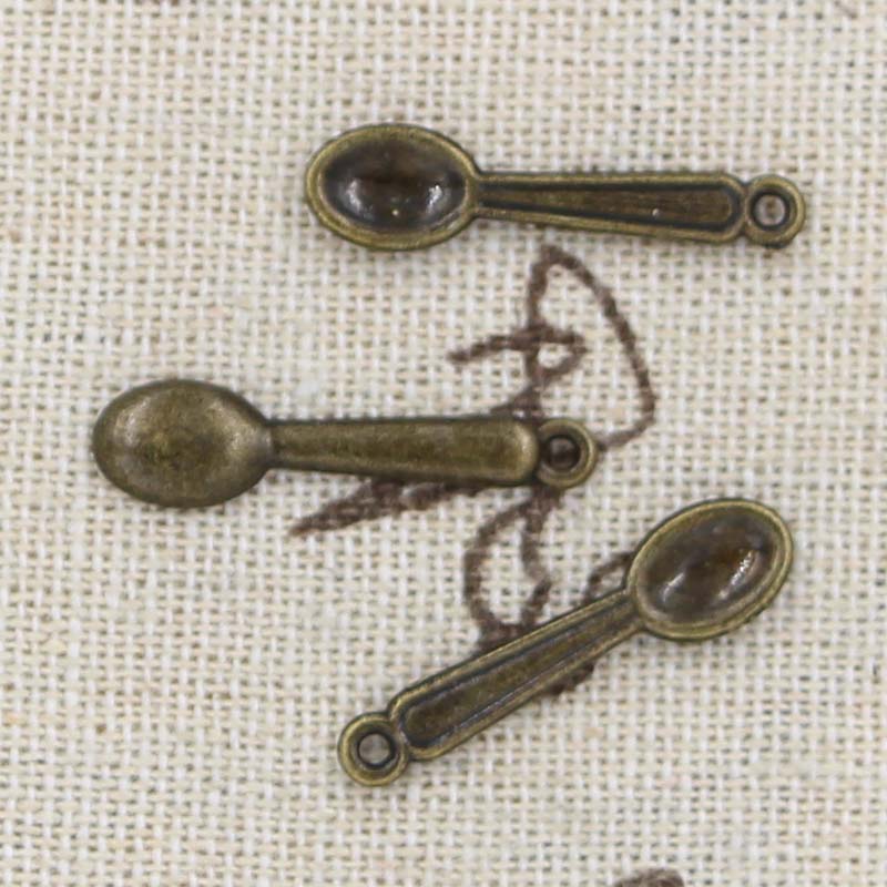 30個チャームキッチン調理スプーン24 × 6ミリメートルア - Vintage Collectible Spoons のレビューと価格