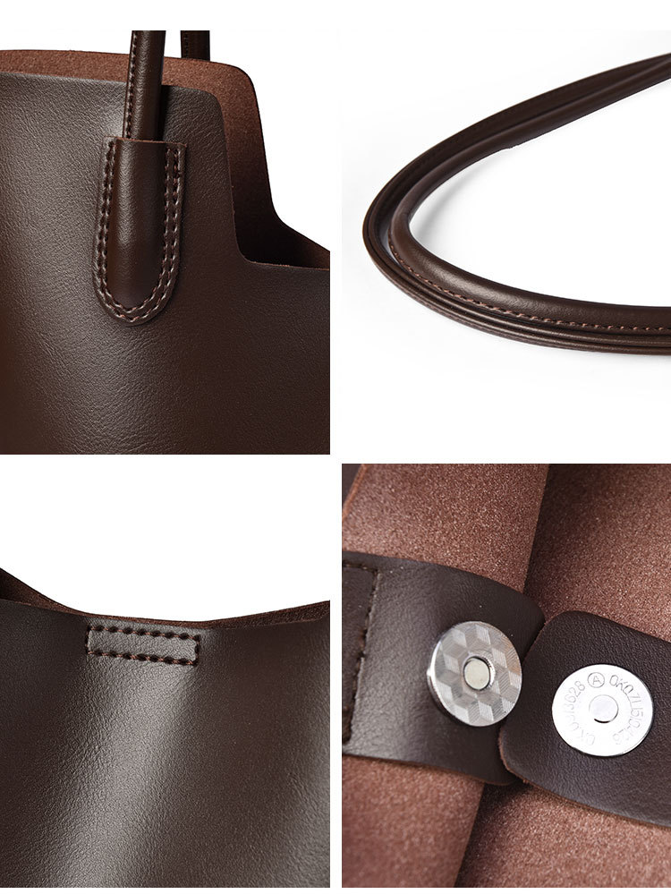 レディース用PUレザー製ショルダーバッグ、メッセンジャーバッ - Vintage Zipper のレビューと価格