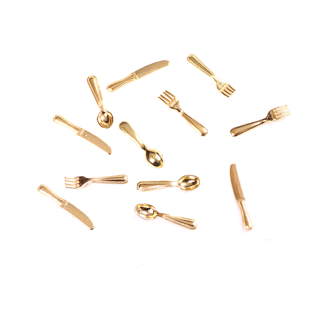 12 個 1:12 ミニヴィンテージドールハウスミニチュア食 - Vintage Collectible Spoons のレビューと価格