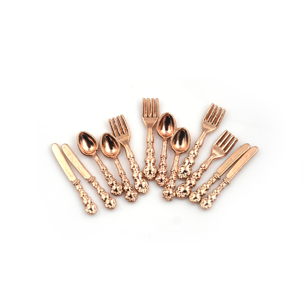 12 個 1:12 ミニヴィンテージドールハウスミニチュア食 - Vintage Collectible Spoons のレビューと価格