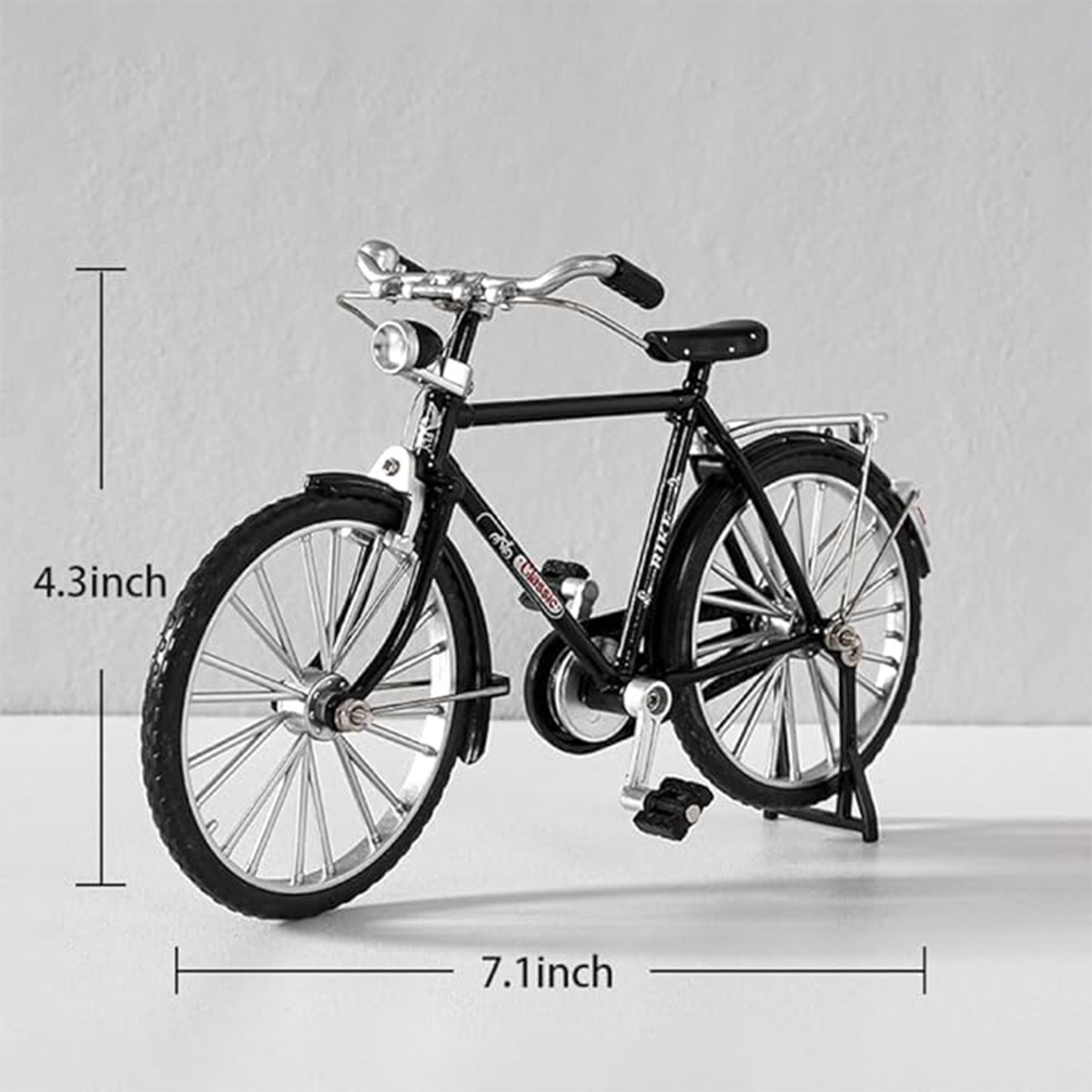 合金レトロ自転車ミニモデルヴィンテージクラシックバイクオーナ - Vintage Collectibles Toys のレビューと価格