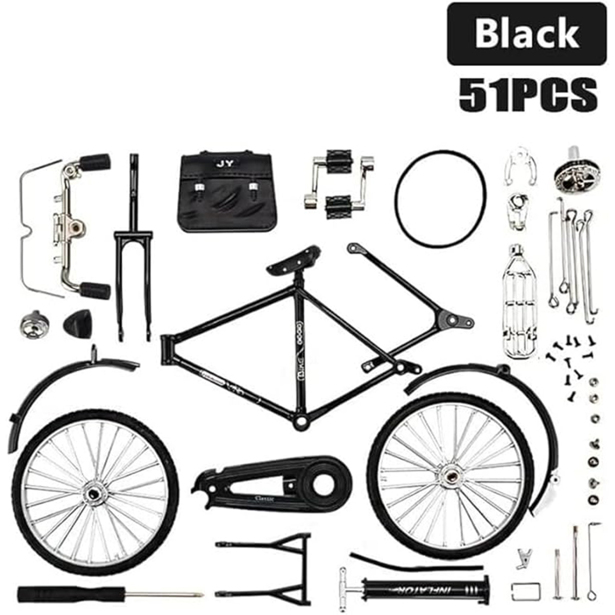 合金レトロ自転車ミニモデルヴィンテージクラシックバイクオーナ - Vintage Collectibles Toys のレビューと価格